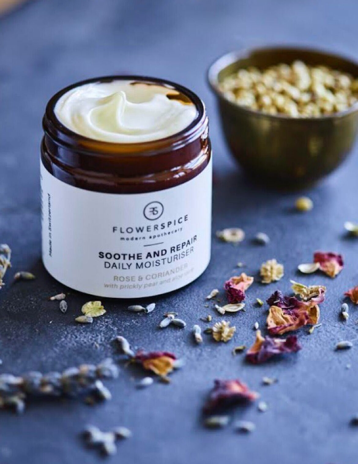 Flowerspice Soothe and Repair daily moisturiser